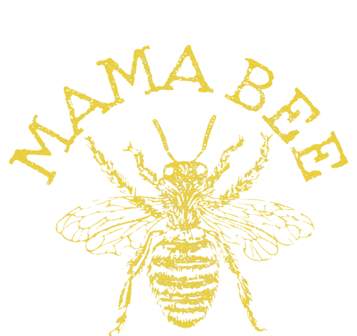 Womens Mama Bee Cute Funny Beekeeper Mother's Day Bee Lover Gift Kids Long Sleeve Shirt