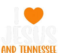 Orange Heart Cute I Love Jesus and Tennessee Kids Hoodie