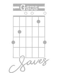 Guitar Gsus Saves Funny Christian Guitarist T-Shirt