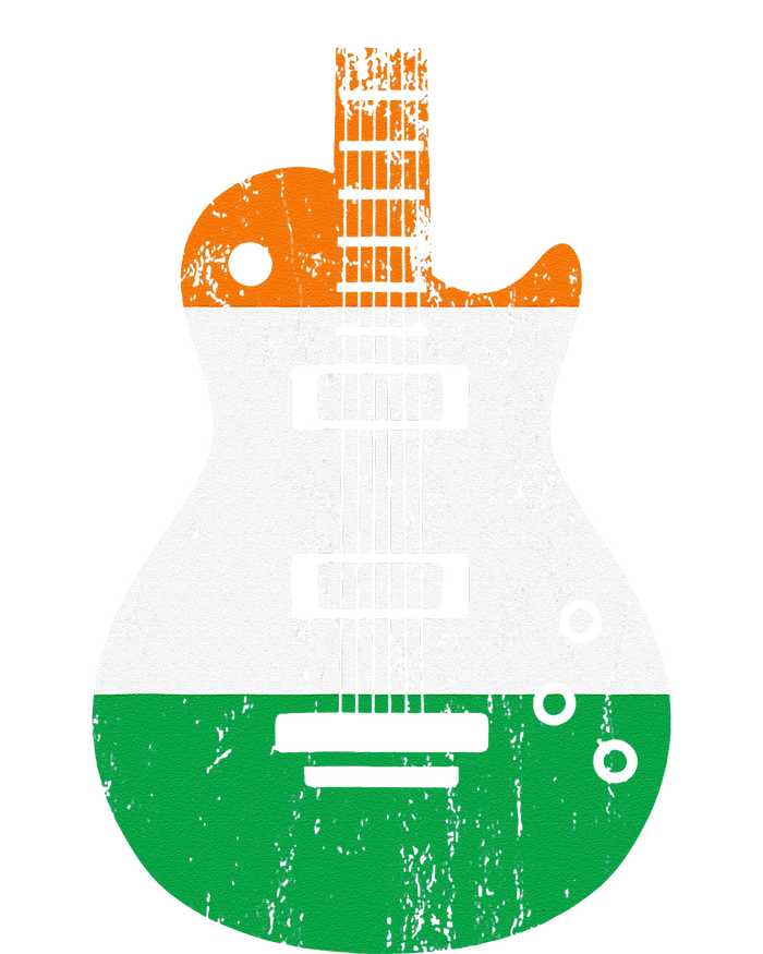 Ireland Flag Guitar Vintage Musician T-Shirt