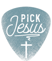 Jesus Guitar Pick Music Religious Guitar Player Baby Bodysuit