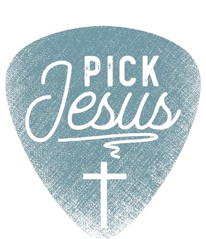 Jesus Guitar Pick Music Religious Guitar Player Baby Bodysuit