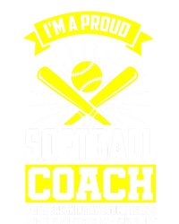 I'm A Proud Softball Coach Of An Awesome Team Coaching Gift Hoodie