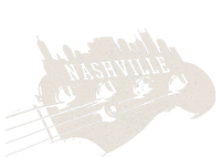 Nashville Skyline Bass Guitar Country Music City souvenir Kids Hoodie