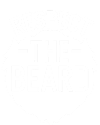 Funny Respect The Beard Funny Gift Coaster