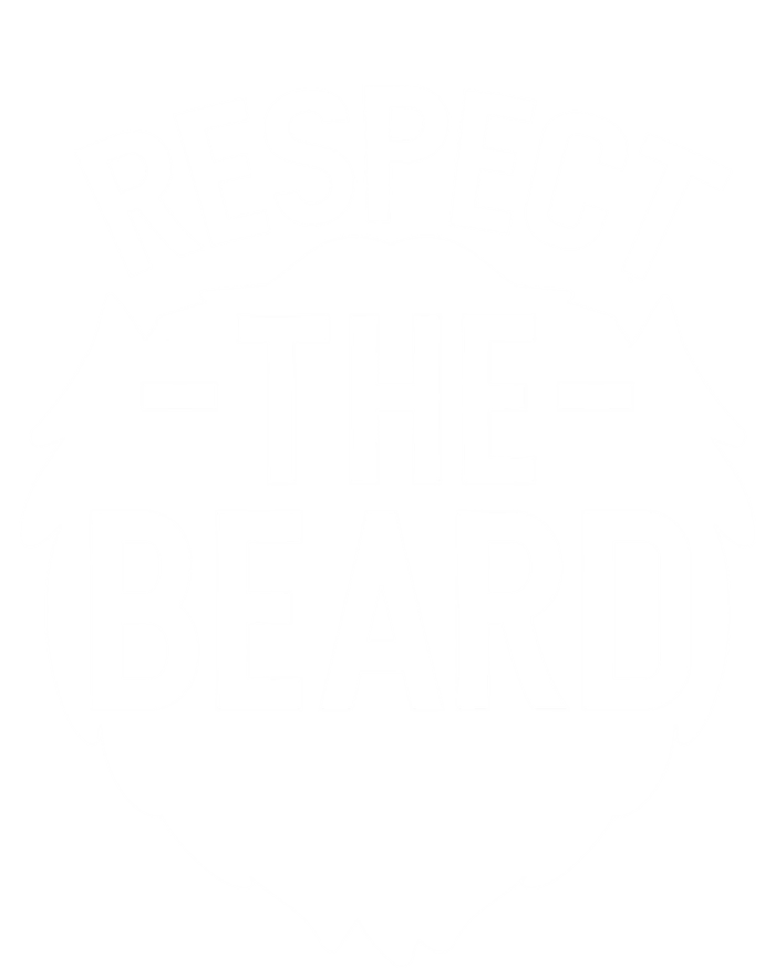 Funny Respect The Beard Funny Gift Coaster