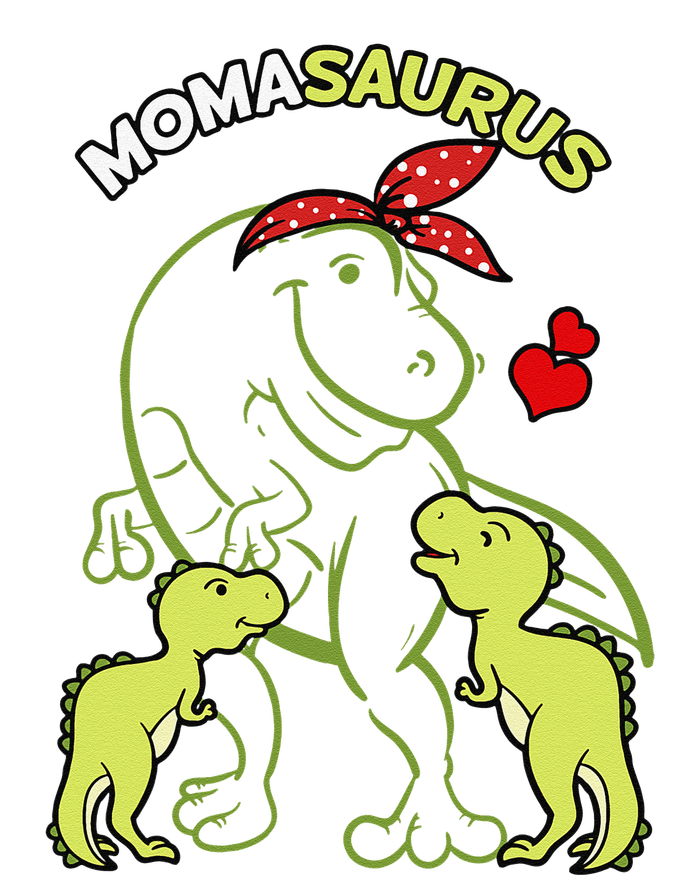 Momasaurus Moma 2 Dinosaur Mommy Mother's Day Tall Long Sleeve T-Shirt