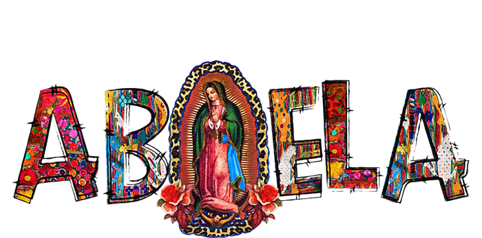 Our Lady Virgen De Guadalupe Abuela Latina Mexican T-Shirt