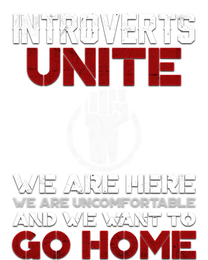 Introverts Unite Funny Quote Gift Funny Gift Meaningful Gift Kids Sweatshirt