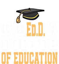 Leveled Up Doctor Of Education Doctoral Degree Gift Ceramic Bell Ornament