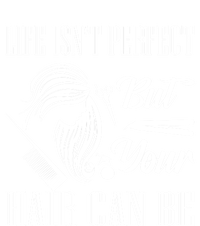 Life Isn't Perfect But Your Hair Can Be Barber Hair Cutting Cool Gift Mesh Reversible Basketball Jersey Tank