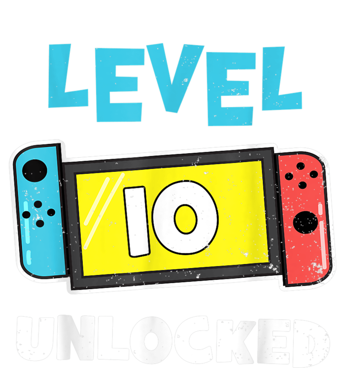 Level 10 unlocked Gamer 10th Birthday Gift Video Game lovers Hoodie