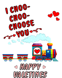 Love Train I Choose You Funny Happy Valentines Day And Lover Meaningful Gift T-Shirt