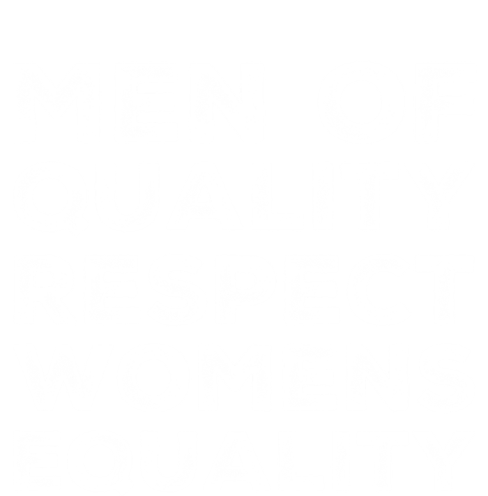 Men Of Quality Respect Rights Funny Gift Tank Top