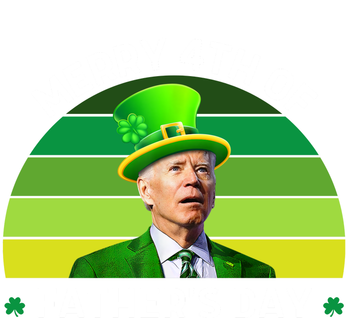 Funny Joe Biden St Patricks Day Merry 4th Of Fathers Day Performance Long Sleeve Polo