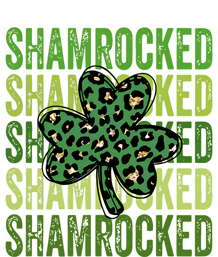 Shamrocked Lucky Flower High Crown Mesh Back Trucker Hat