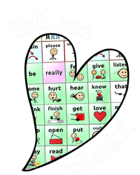 Tell Me About It Speech Pathology Aac Sped Teacher Tank Top