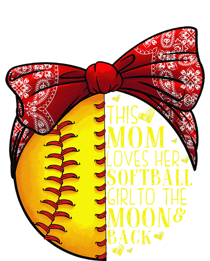 Funny Softball Gift Mom Women Pitcher Catchers Lovers T-Shirt