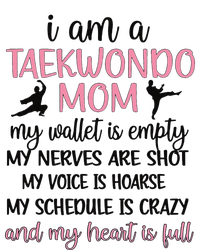 Funny Taekwondo Mom Of A Taekwondo Fighter Mama T-Shirt