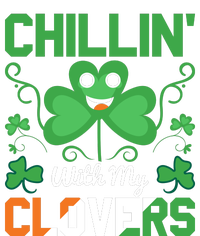 Chillin' With My Clovers Funny St Patricks Day Mousepad