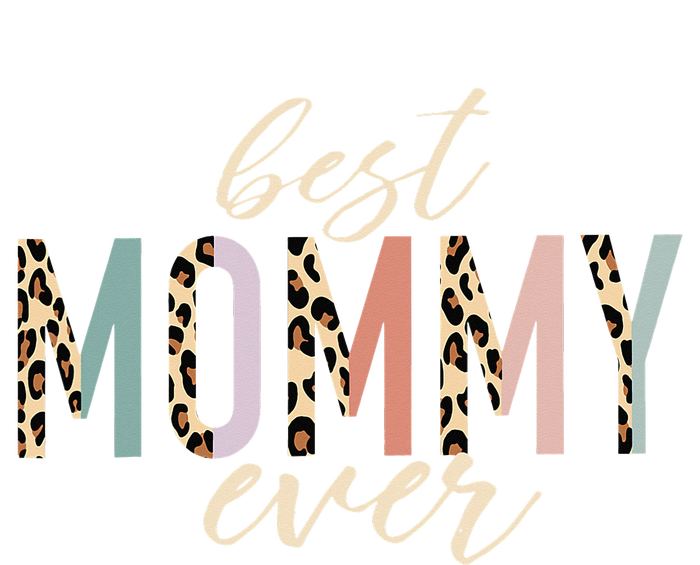 Best Mommy Ever Gifts Leopard Print Mother's Day Kids Hoodie