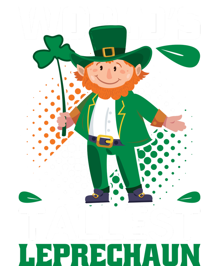 World's Tallest Leprechaun Funny St Patricks Day Coaster