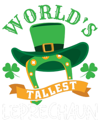 World's Tallest Leprechaun Funny St Patricks Day Full Zip Hoodie