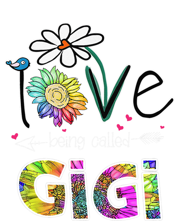 I Love Being Called Gigi Daisy Sunflower Mother's Day Gifts T-Shirt