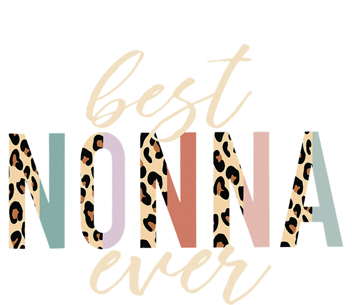 Best Nonna Ever Gifts Leopard Print Mothers Day T-Shirt