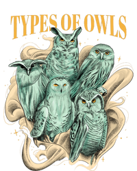 5 Types Of Owls T-Shirt