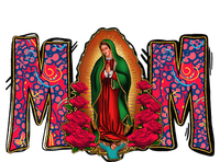 Womens Our Lady Of Guadalupe Catholic Virgin Mary Mexican Mom Long Sleeve Shirt