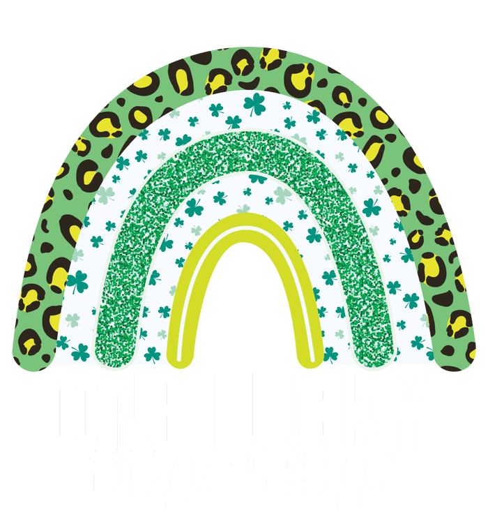 One Lucky Mom Rainbow St Patrick's Day Tie-Dye T-Shirt