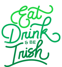 Eat Drink And Be Irish Festive St Patrick's Day Tank Top