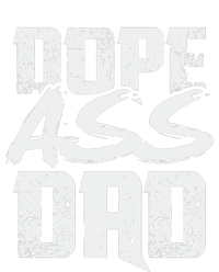 Dope Ass Dad Funny Father S Day Women's Crop Top Tee