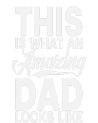 This Is What An Amazing Dad Looks Like Funny Fathers Day Cooling Performance Crew T-Shirt