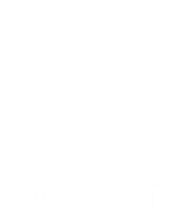 One Lucky Zookeeper St Patricks Day Green Shamrock Leaf Women's T-Shirt