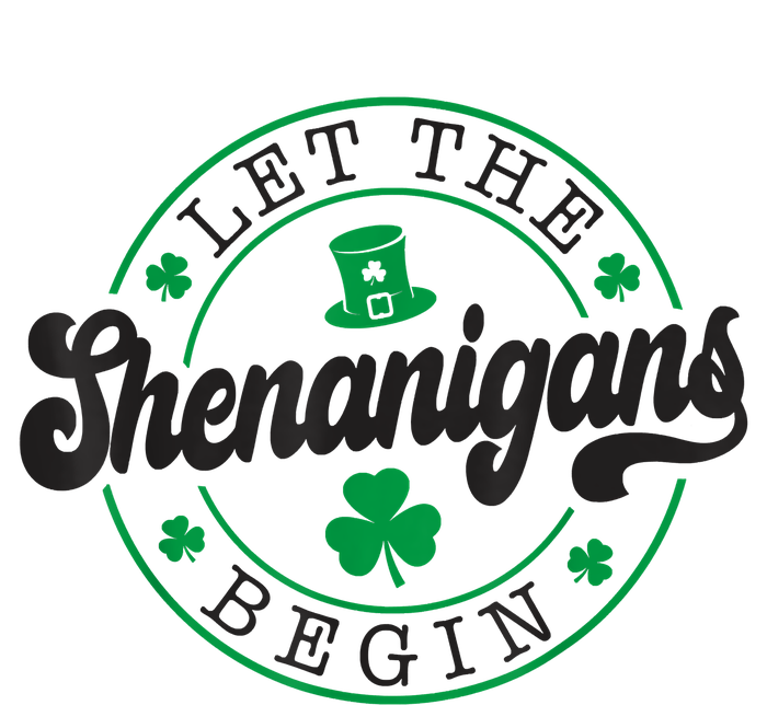 Let The Shenanigans Begin St. Patrick's Day Shamrock Circle Women's T-Shirt