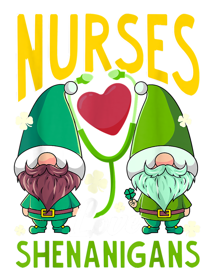 Nurses Love Shenanigans Gnome St Patricks Day Nurse Vector Backpack