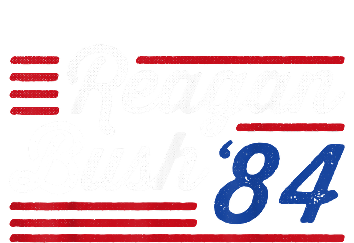 Reagan Bush 84 Conservative Republican T-Shirt