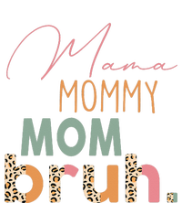 Funny Leopard Mama Mommy Mom Bruh Mother's Day Women's T-Shirt