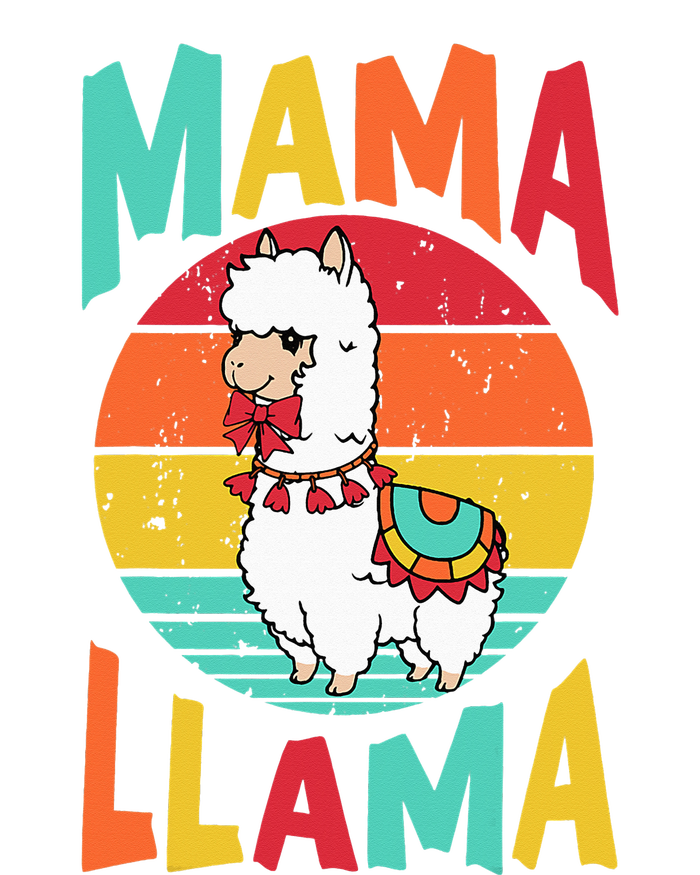 Mama Llama Funny Mother's Day  Mom Birthday T-Shirt