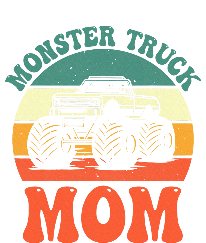 Monster Truck MOM Tee Retro Monster Truck Mother's Day Daily Commute Backpack