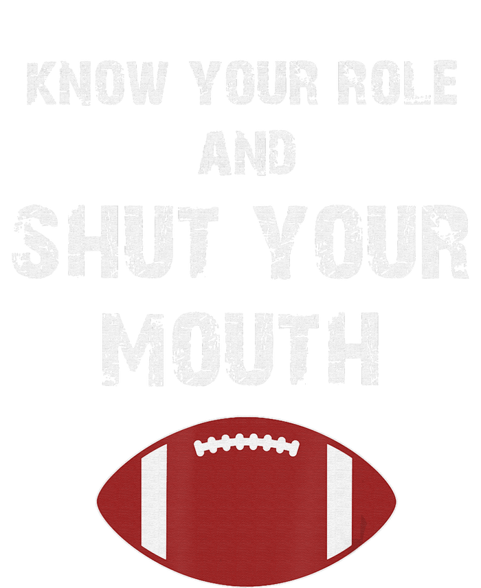 Know Your Role And Shut Your Mouth retro saying Performance Fleece Hoodie