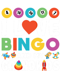 I Love Bingo And My Grand Funny Lucky Gambling Funny Gift T-Shirt