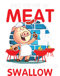 Once You Put My Meat In Your Mouth Funny BBQ Cooling Performance Crew T-Shirt