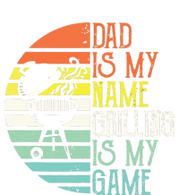 Dad Is My Name Grilling Is My Game Sport Fathers Day Tank Top