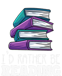 I'd Rather Be Reading Book Lover Bookworm Avid Reader PosiCharge Competitor Tank