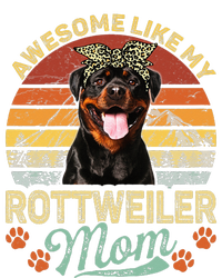 Vintage Awesome Like My Rottweiler Mom Dog Mom Premium T-Shirt