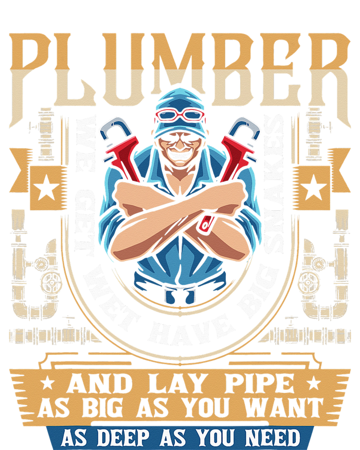 Plumber We Get Wet Have Big Snakes And Lay Pipe Tote Bag