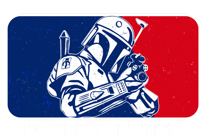 Funny Sci Fi Bounty Hunter Sports Logo Performance Long Sleeve Polo